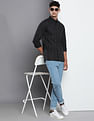 Tommy Hilfiger All Over Script Slim Flex Shirt