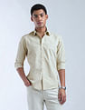 Flying Machine Pure Cotton Regular Fit Shirt