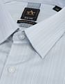 Arrow Newyork Pinstriped Slim Fit Shirt