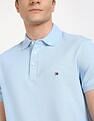 Tommy Hilfiger Solid Slim-Fit Cotton Polo Shirt