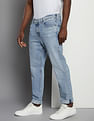 Tommy Hilfiger Ethan Relaxed Straight Fit Whiskered Jeans
