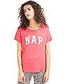 GAP Women Pink Mix And Match Short Sleeve Sleep Shirt