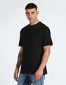 Calvin Klein Cotton Linen Patch Pocket T-Shirt