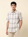 U.S. Polo Assn. Plaid Checked Tailored Fit Shirt