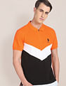 U.S. Polo Assn. Colour Block Cotton Polo Shirt