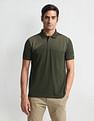 Arrow Sport Diagonal Stripe Pique Polo Shirt