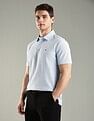 Tommy Hilfiger Solid Regular-Fit Cotton Polo T-Shirt