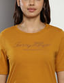 Tommy Hilfiger High Shine Embroidered T-Shirt