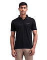 Arrow Newyork Pure Cotton Horizontal Striped Polo Shirt
