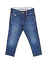 U.S. Polo Assn. Kids Boys Blue Stone Wash Slim Fit Jeans