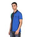 U.S. Polo Assn. Cotton Colour Block Polo Shirt