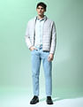 Flying Machine Slash Slim Tapered Fit F-Lite Jeans