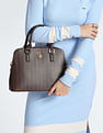 U.S. Polo Assn. Women Geometric Print Structured Handbag