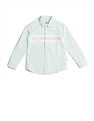 U.S. Polo Assn. Kids Boys Vertical Striped Regular Fit Shirt