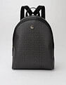 Tommy Hilfiger Logo Black Pvc Backpack
