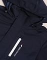 U.S. Polo Assn. Detachable Hood Panelled Polyester Casual Jacket