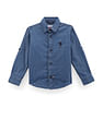 U.S. Polo Assn. Kids Boys Washed Chambray Shirt