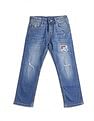 U.S. Polo Assn. Kids Boys Relaxed Fit Lightly Distressed Jeans