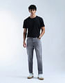 Flying Machine Freddie Slim Straight Fit Whiskered Jeans