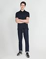 Arrow Newyork Windowpane Check Polo Shirt