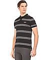 U.S. Polo Assn. Denim Co. Striped Muscle Fit Polo Shirt