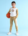 U.S. Polo Assn. Kids Boys Brand Print Sweatshirt