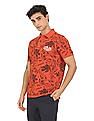 U.S. Polo Assn. Denim Co. Printed Cotton Polo Shirt