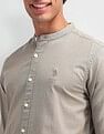 U.S. Polo Assn. Denim Co. Slim Fit Solid Shirt