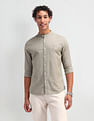 U.S. Polo Assn. Denim Co. Slim Fit Solid Shirt