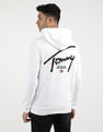 Tommy Hilfiger Graphic Signature Print Hood Sweatshirt
