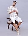 Tommy Hilfiger Checked Oversized-Fit Woven Shirts