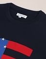 U.S. Polo Assn. Crew Neck Brand Flag Knitted Sweater
