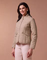 U.S. Polo Assn. Women Stand Collar Puffer Jacket
