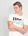 U.S. Polo Assn. Denim Co. Crew Neck Brand Print T-Shirt
