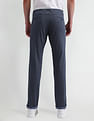 Arrow Sport Slim Fit Solid Trousers