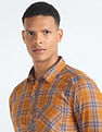 Flying Machine Tartan Check Twill Shirt