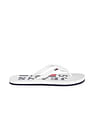 Tommy Hilfiger Women White Rubber Thong Beach Sandals