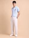 U.S. Polo Assn. Horizontal Striped Slim Fit Polo Shirt