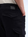 Flying Machine Relaxed Fit Solid Trousers