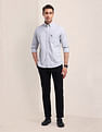 U.S. Polo Assn. Tailored Fit Vertical Striped Shirt