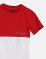 Tommy Hilfiger Kids Boys Colorblock Regular-Fit Cotton T-Shirt