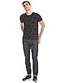 Calvin Klein Men Dark Blue Slim Tapered Fit Premium Italian Stretch Selvedge Jeans