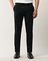 Arrow Newyork Mid Rise Textured Trousers