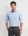 Arrow Manhattan Slim Fit Checked Shirt