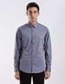 Calvin Klein Jeans Solid Slim Fit Satin Woven Shirt