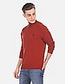 U.S. Polo Assn. High Neck Half Zip Sweater
