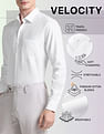 Arrow Liberty Classic Fit Vertical Stripes Shirt