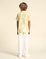 U.S. Polo Assn. Kids Boys Floral Printed Regular Fit Shirt