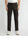 Arrow Sports Regular Fit Twill Trousers