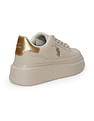 U.S. Polo Assn. Women Round Toe Solid Eleanaor Sneakers